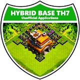 Base for COC TownHall 7 Hybrid icon