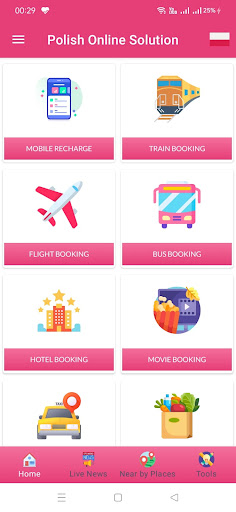 Android application All in one Polish Online Hub screenshort