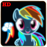 My Little Pony Rainbow Dash Wallpaper icon