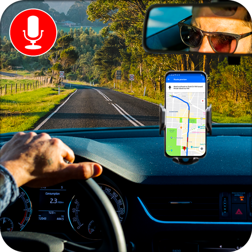 GPS Voice Navigation Route FinderLive Earth Map