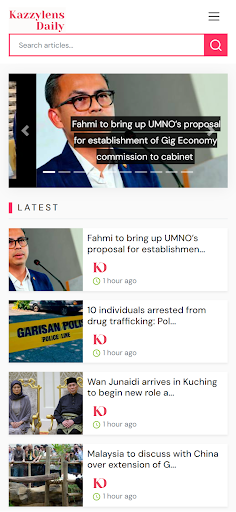 Android application Kazzylens Daily screenshort