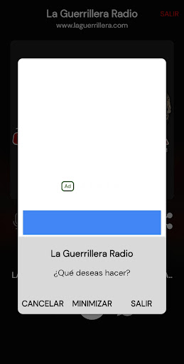 La Guerrillera Radio Screen 3