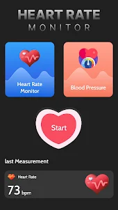 Heart Rate Monitor BP Tracker