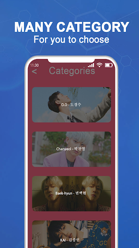 Android application Kpop Wallpaper EXO Wallpaper screenshort