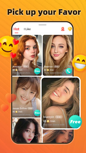 Pora Live & Video Call Screen 2