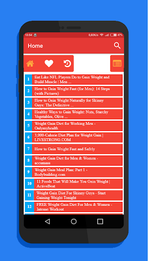 Weight Gain Diet For Men -tips Screen 2