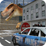Dino in City-Dinosaur N Police icon