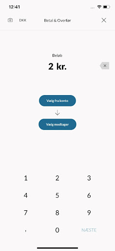 BankNordik Netbank Screen 2