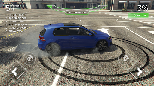 Golf GTI Racing: Car Driver Screen 2