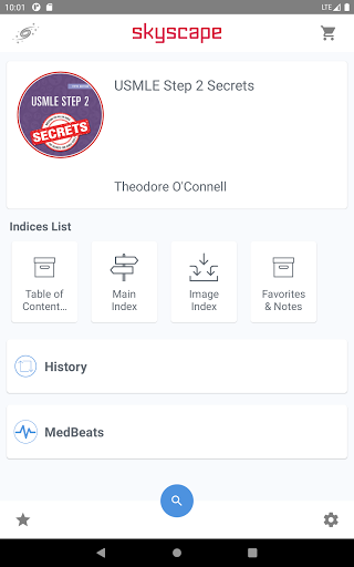 Screenshot of USMLE Step 2 Secrets
