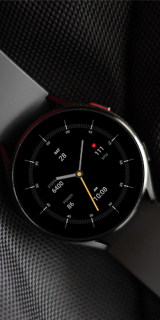 Minimal 53 Hybrid Watch Faceのおすすめ画像3