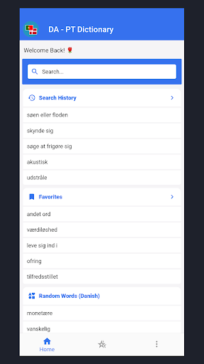 DANISH - PORTUGUESE Dictionary