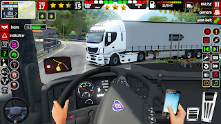 US Truck City Transport Sim 3D - Screenshot 1