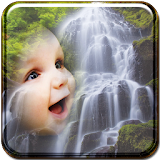Natural Waterfall Photo Frames icon