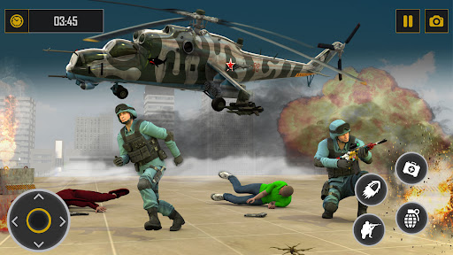 Helicopter Worldwar Pilot City Screen 2
