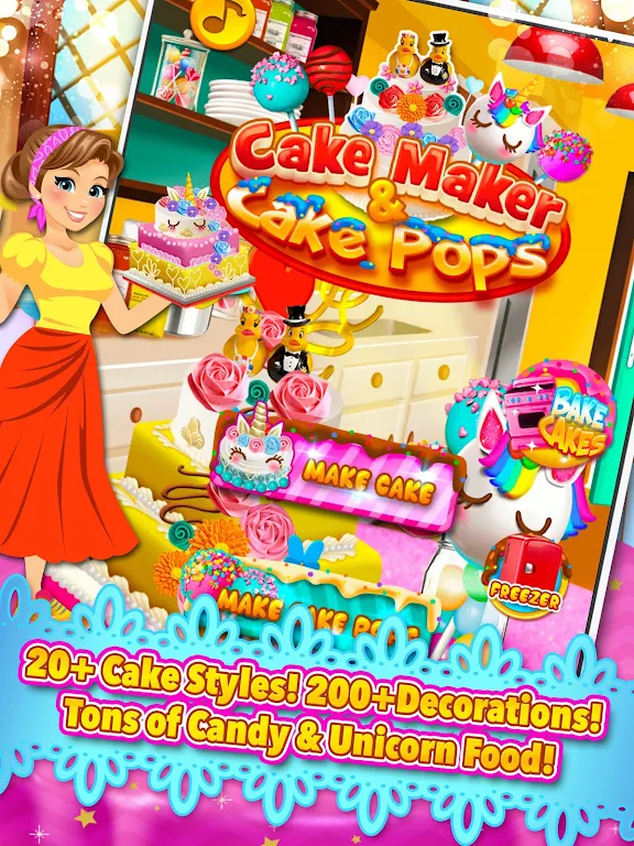 Cake Maker & Candy Pops Cook MOD APK 04