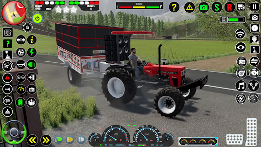 現代拖拉機遊戲拖拉機 3d