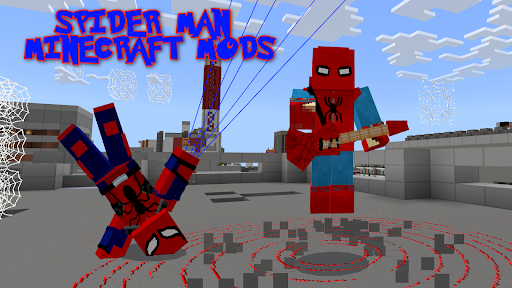 Android application Spider Man Minecraft Mods screenshort
