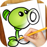 Cover Image of Download Learn to Draw Zombies Vs Plant  APK