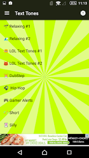 Free Text Tones for Android Screenshot