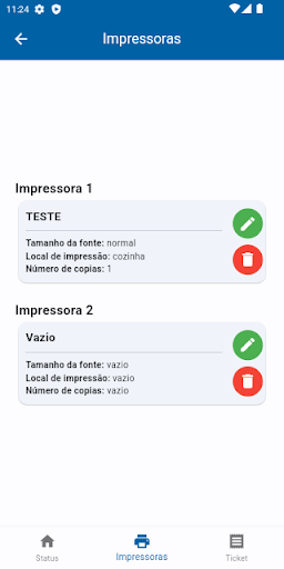 Impressão Automática Screen 2