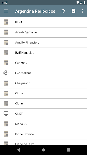 Argentina Periu00f3dicos 2.2.4 screenshots 1