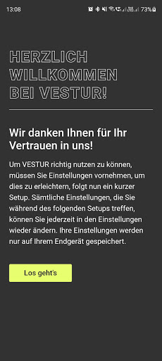 Android application Vestur - Die Verbrechensapp screenshort