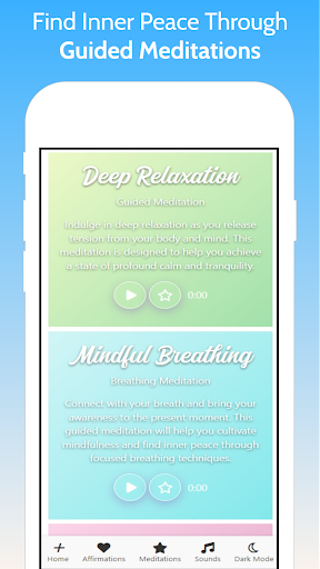 Positify Premium - Meditations Screen 2