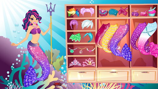 Android application Mermaid Princess Dress Up screenshort