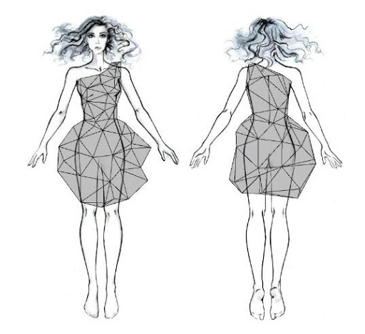 फैशन डिजाइन स्केच