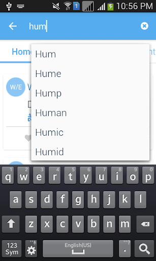 Thai Dictionary Screen 2