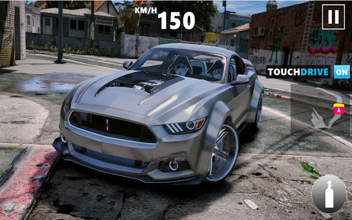 Mustang GT 350r: Extreme City Car Drift & Drive 1.1 screenshots 4