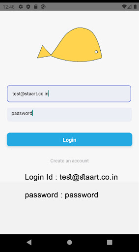 Android application Staart - Inventory screenshort