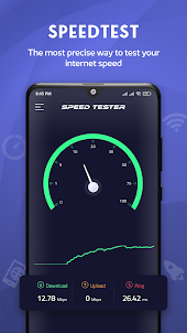 Internet speed test zum Wifi