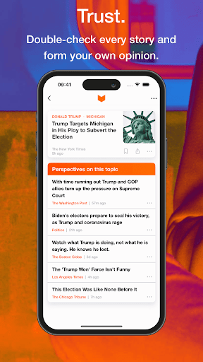 DeepNews - Trustworthy News Screen 3