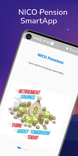 Android application NICO Pension SmartApp screenshort
