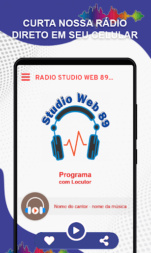 Android application Rádio Studio Web 89 screenshort