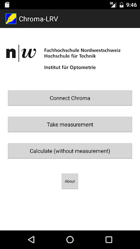 Android application LRV-Chroma screenshort