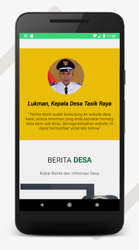 Website Desa Tasik Raya Screen 3
