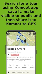 Komoot to GPX mod APK Download 1.6.2 Latest Version 2022 2