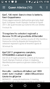 Atletica Leggera Notizie 1.3 APK screenshots 6