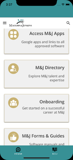 Android application Mauldin & Jenkins Your Way screenshort