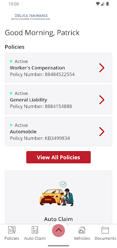 DeLuca Insurance Services Ltd. Screen 2