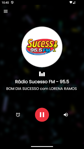Android application Sucesso FM de Serra do Ramalho screenshort