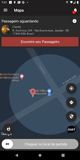 Rota Brasil - Motorista Screen 2