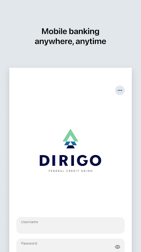 Android application Dirigo FCU Mobile Banking screenshort