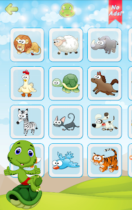 حديقة الأطفال: تعلم الحروف والأرقام والحيوانات 4