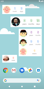 Baby & Child Age Widget 1.1.1 APK + Mod (Unlimited money) untuk android