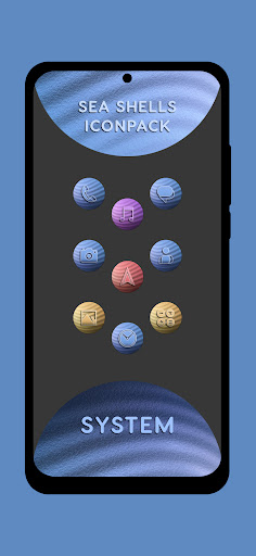 Screenshot of Sea Shells Icon Pack