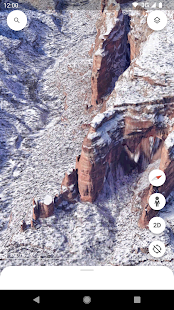 لقطة شاشة لبرنامج Google Earth